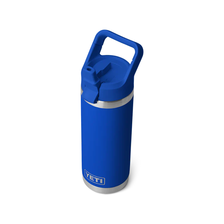 Afbeelding laden in Galerijviewer, Yeti Rambler Straw Bottle, 18 oz/532 ml, royal blue