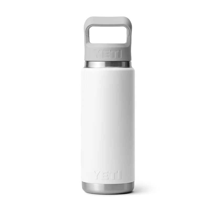 Yeti Rambler Straw Bottle, 26 oz/769 ml, white