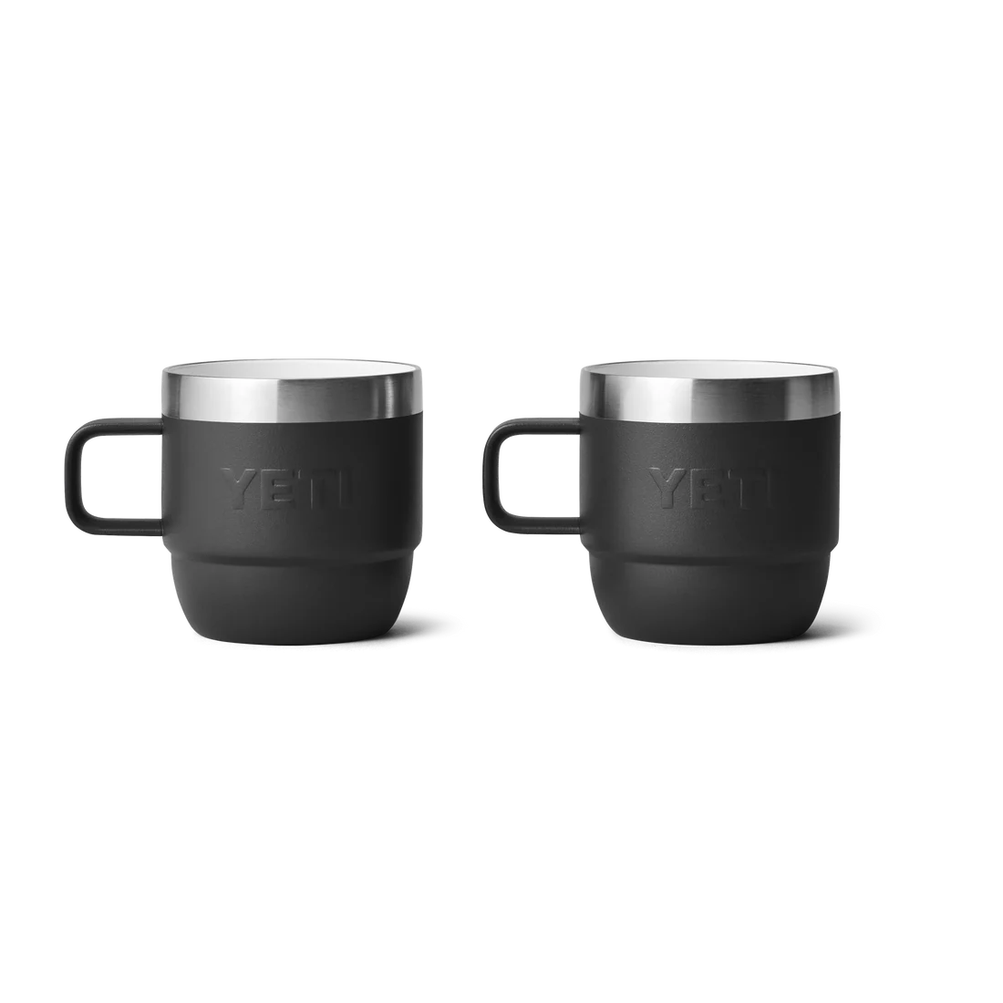 Yeti Rambler Mugs, stapelbaar, 6 oz/177 ml, black