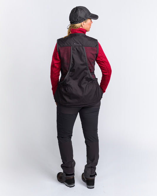 Pinewood Dog Sports Vest 2.0 Women, black/dark anthracite
