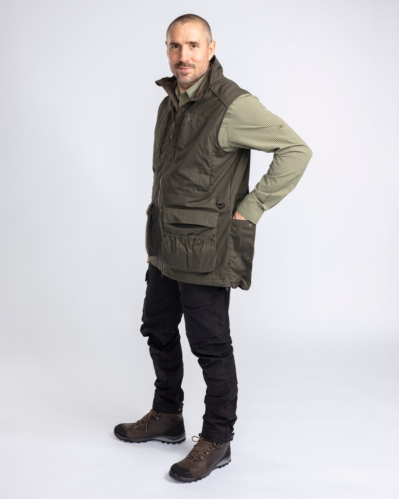 Pinewood Dog Sports Expert Vest Men, moss green