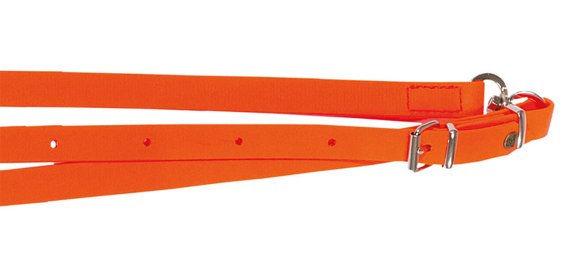 Afbeelding laden in Galerijviewer, AKAH Omhanglijn, Biothane Signaal Rood / Neon Oranje