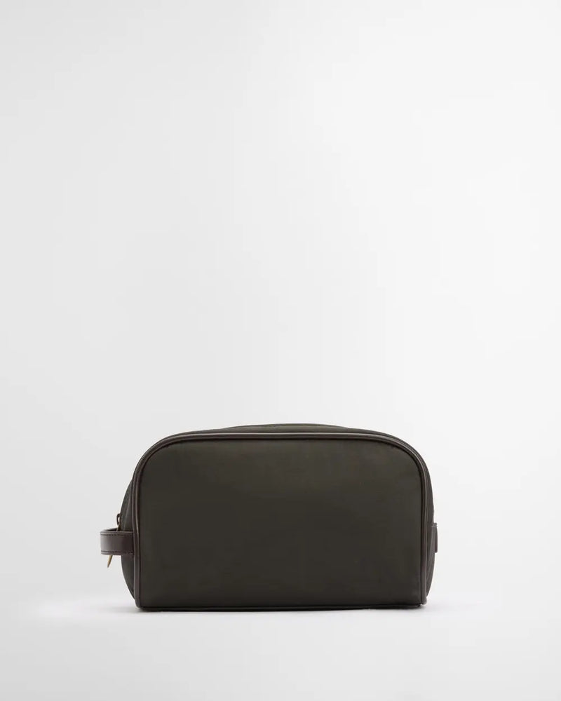 Afbeelding laden in Galerijviewer, Barbour Wax Washbag, olive