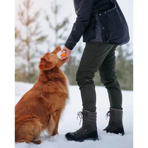 Pinewood Wilda Stretch Shell Trousers, moss green