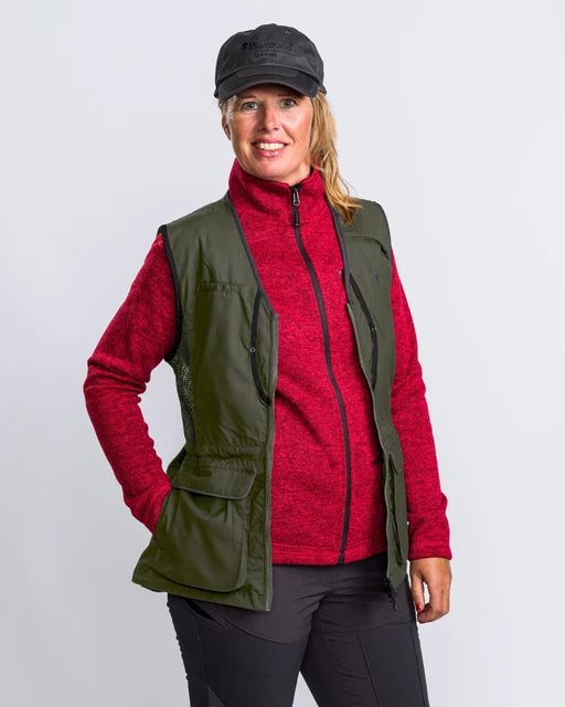 Pinewood Dog Sports Vest 2.0 Women, moss green