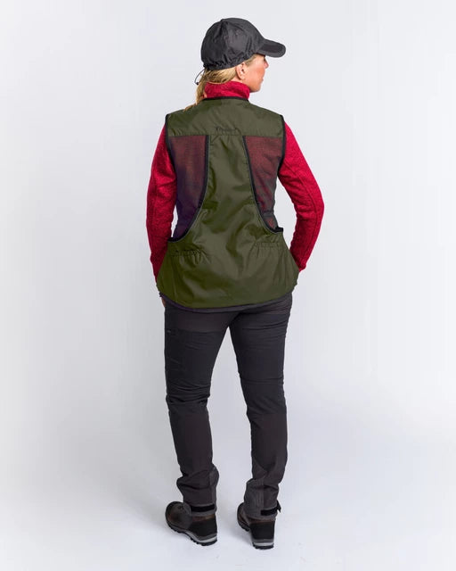 Pinewood Dog Sports Vest 2.0 Women, moss green