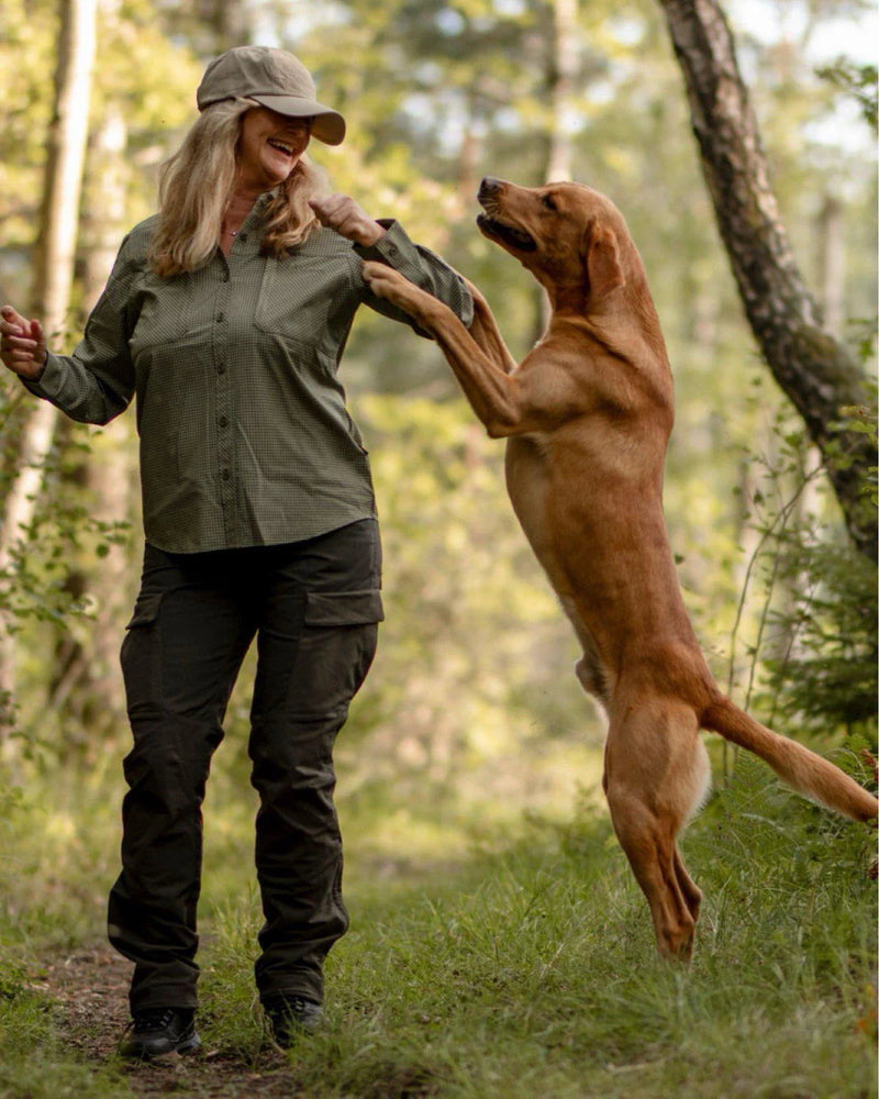 Afbeelding laden in Galerijviewer, Pinewood Dog Sports Trainer Trousers W, moss green