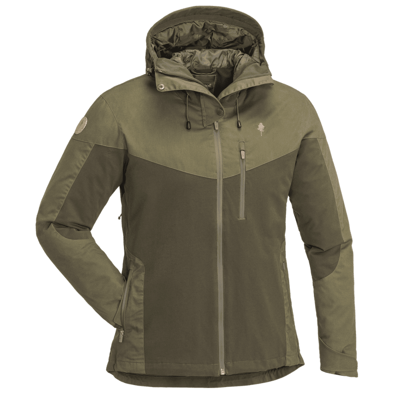 Afbeelding laden in Galerijviewer, Pinewood Finnveden Hybrid Extreme Jacket W, d.olive/h.olive