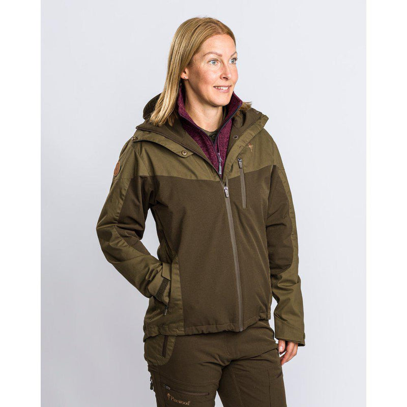 Afbeelding laden in Galerijviewer, Pinewood Finnveden Hybrid Extreme Jacket W, d.olive/h.olive