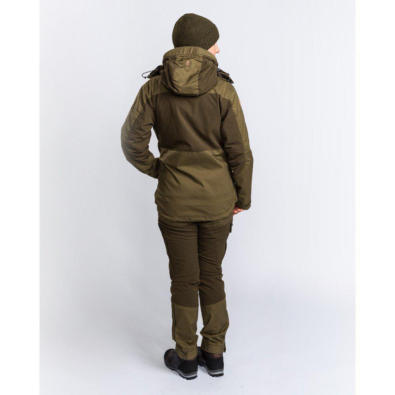 Afbeelding laden in Galerijviewer, Pinewood Finnveden Hybrid Extreme Jacket W, d.olive/h.olive