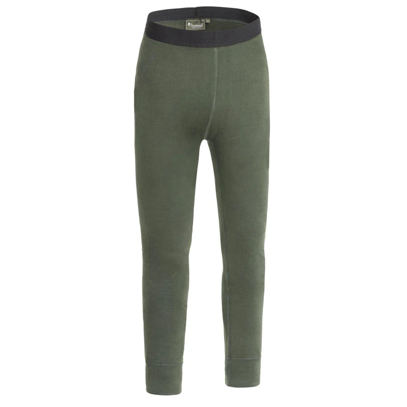 Afbeelding laden in Galerijviewer, Pinewood Abisko Merino Base Layer Pants W, dark moss green