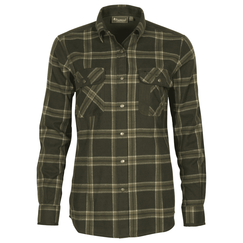 Pinewood Prestwick Exclusive Shirt W, dark green/green