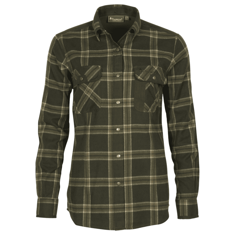 Afbeelding laden in Galerijviewer, Pinewood Prestwick Exclusive Shirt W, dark green/green