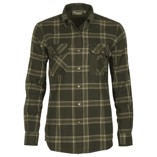 Pinewood Prestwick Exclusive Shirt W, dark green/green