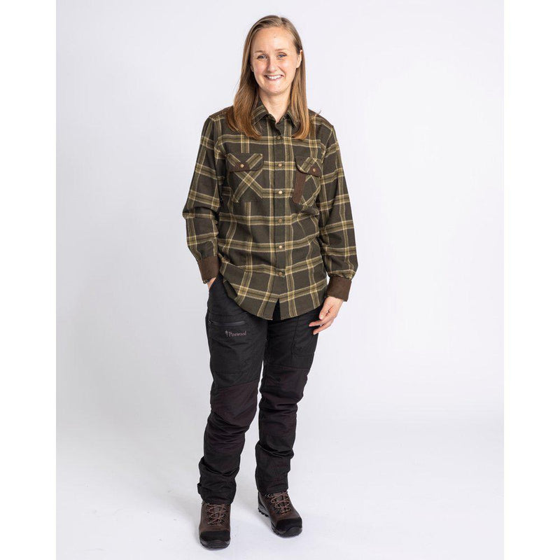 Afbeelding laden in Galerijviewer, Pinewood Prestwick Exclusive Shirt W, dark green/green