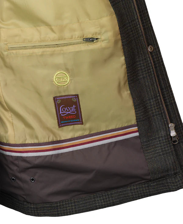 Afbeelding laden in Galerijviewer, Laksen Willow Fairfax CTX Tweed Coat, willow