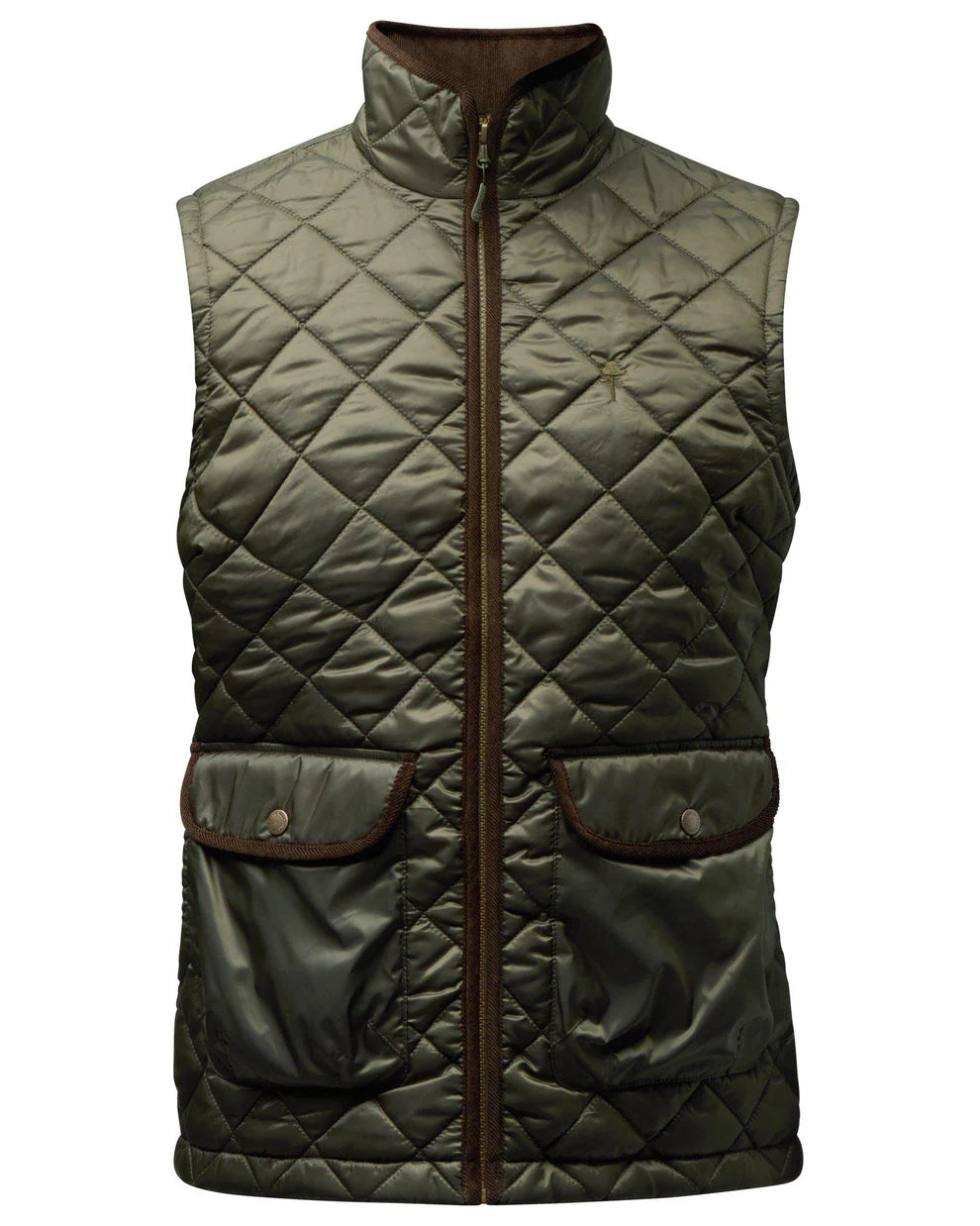 Pinewood Nydala Classic Vest Women, moss green
