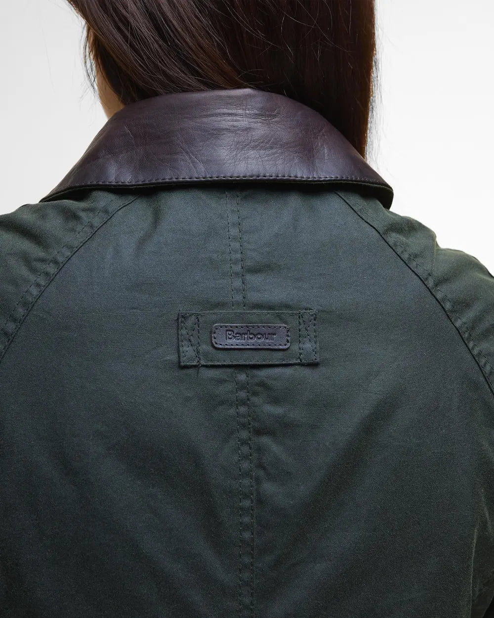 Barbour Ivy Wax Jacket, fern