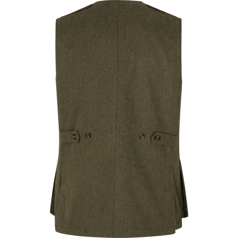 Afbeelding laden in Galerijviewer, Seeland Hillside Tweed Waistcoat, moss green