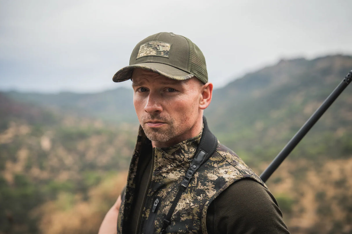 Seeland Ganister Trucker Cap, pine green