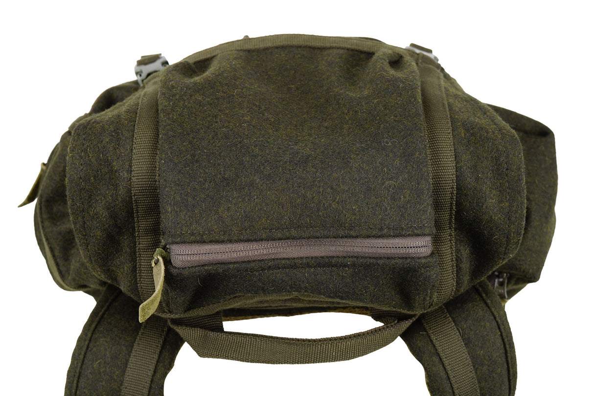 Jagdhund Jenner 2, loden rugzak, groen