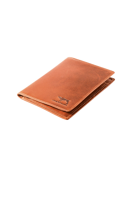 Jagdhund leren etui voor jachtpapieren