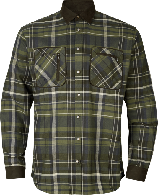 Härkila Pajala Shirt, olive check