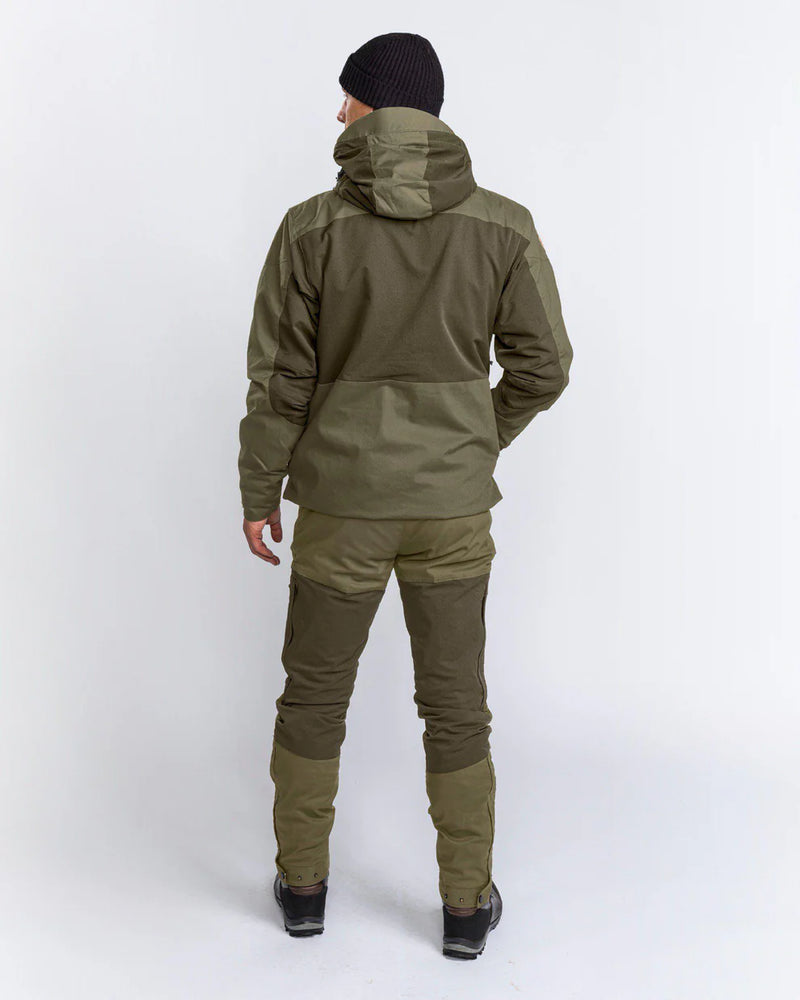 Afbeelding laden in Galerijviewer, Pinewood Finnveden Hybrid Extreme Jacket M, d.olive/h.olive