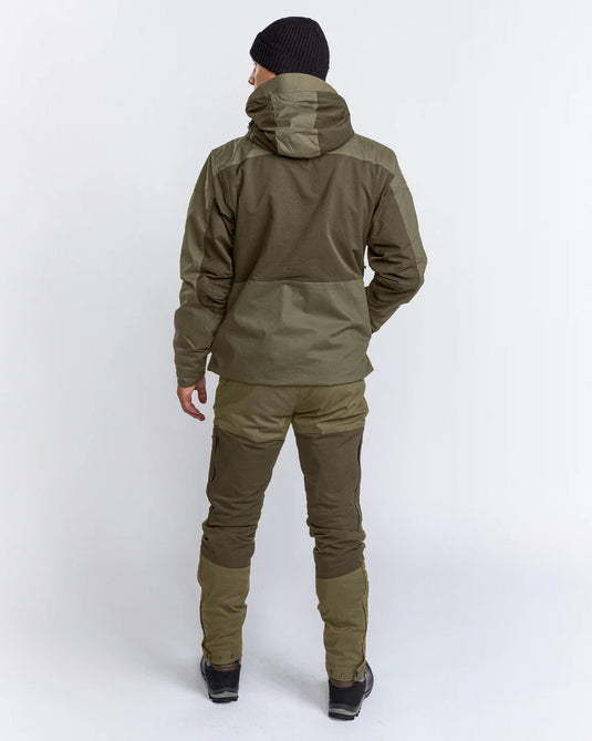 Pinewood Finnveden Hybrid Extreme Trousers, dark olive/h. olive