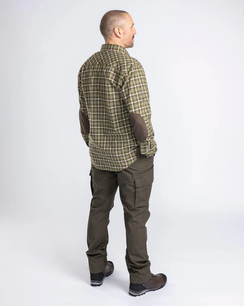 Afbeelding laden in Galerijviewer, Pinewood Wolf Shirtt, pine green/off white