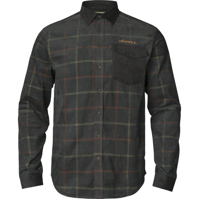 Afbeelding laden in Galerijviewer, Härkila Kaldfjord Corduroy Check Shirt, phantom