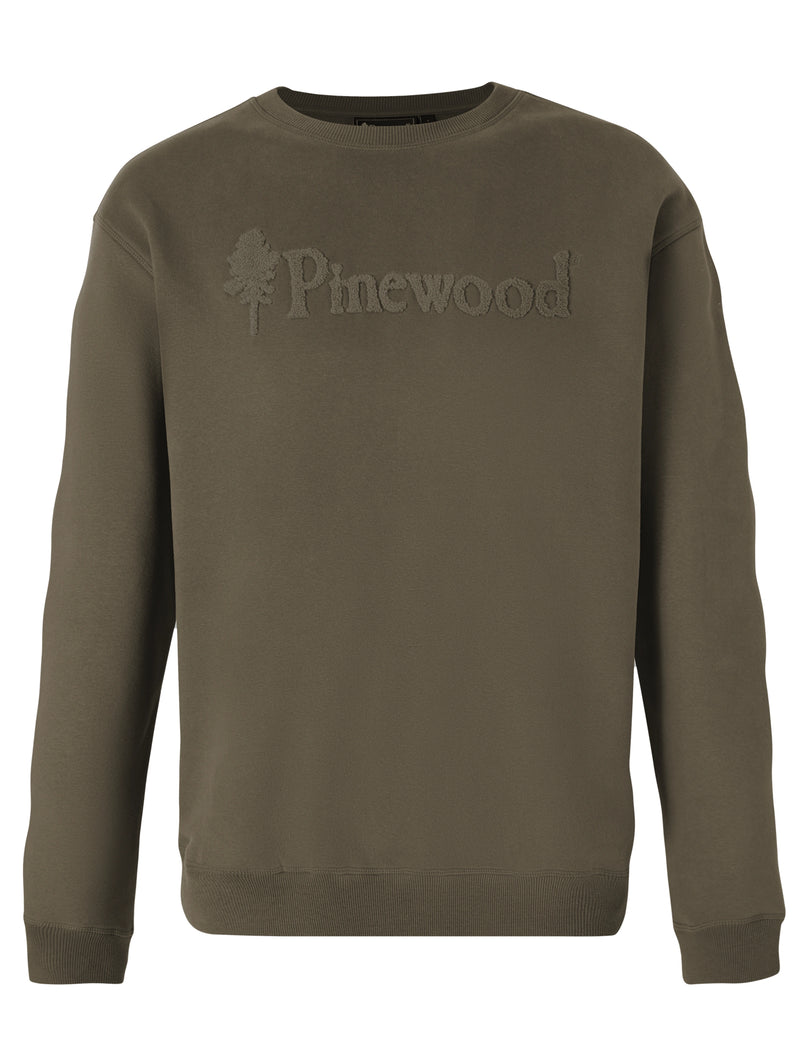 Afbeelding laden in Galerijviewer, Pinewood Värnamo Logo Sweater, dark green