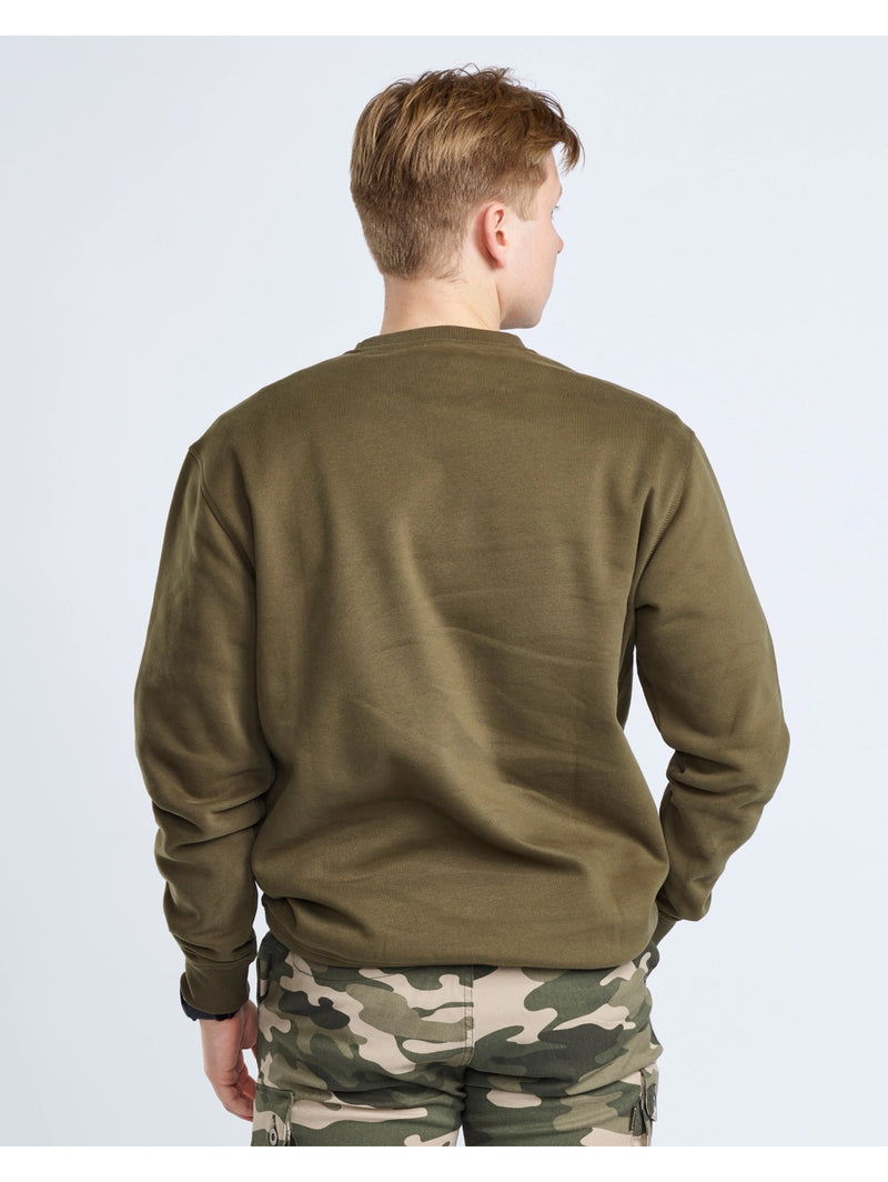 Afbeelding laden in Galerijviewer, Pinewood Värnamo Logo Sweater, dark green