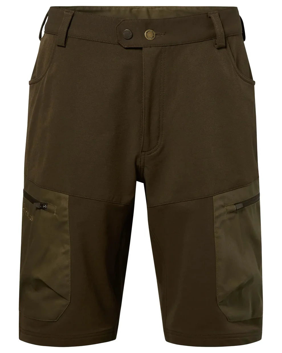Pinewood Finnveden Hybrid Shorts Men, dark olive/olive