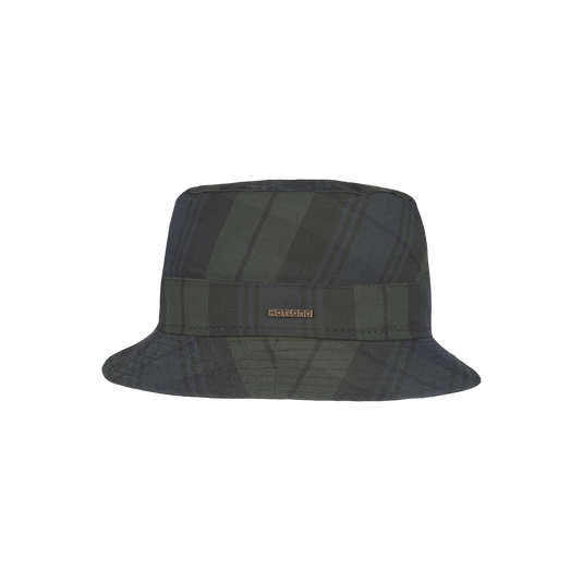 Hatland Desmond Waxed Cotton Bucket Hat