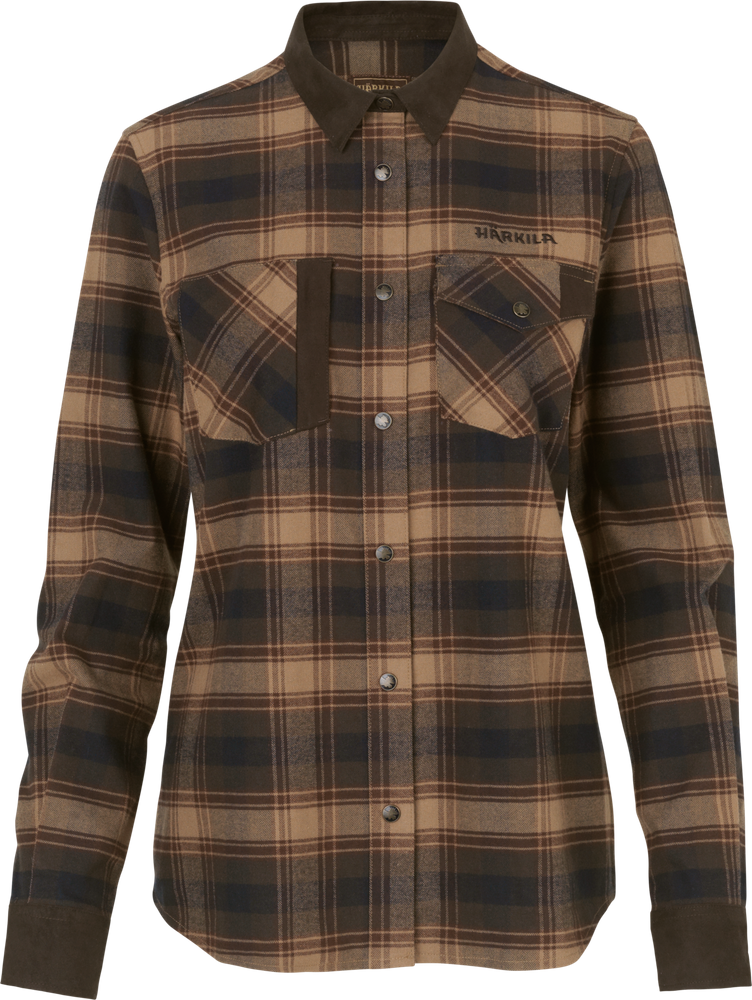 Härkila Aivak L/S Shirt Women, burgundy