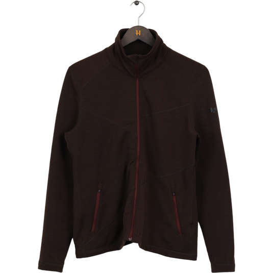 Härkila Disa Lady Full Zip Fleece, brown melange
