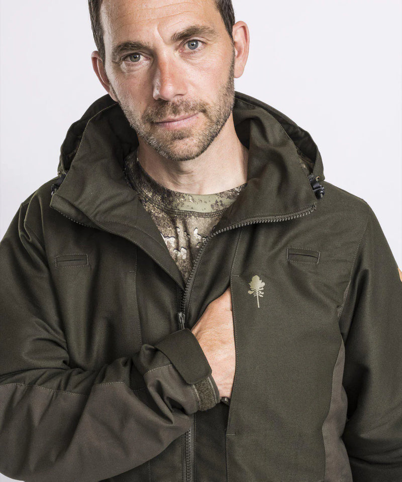 Afbeelding laden in Galerijviewer, Pinewood Furudal Tracking Jacket M, dark moss green/moss green