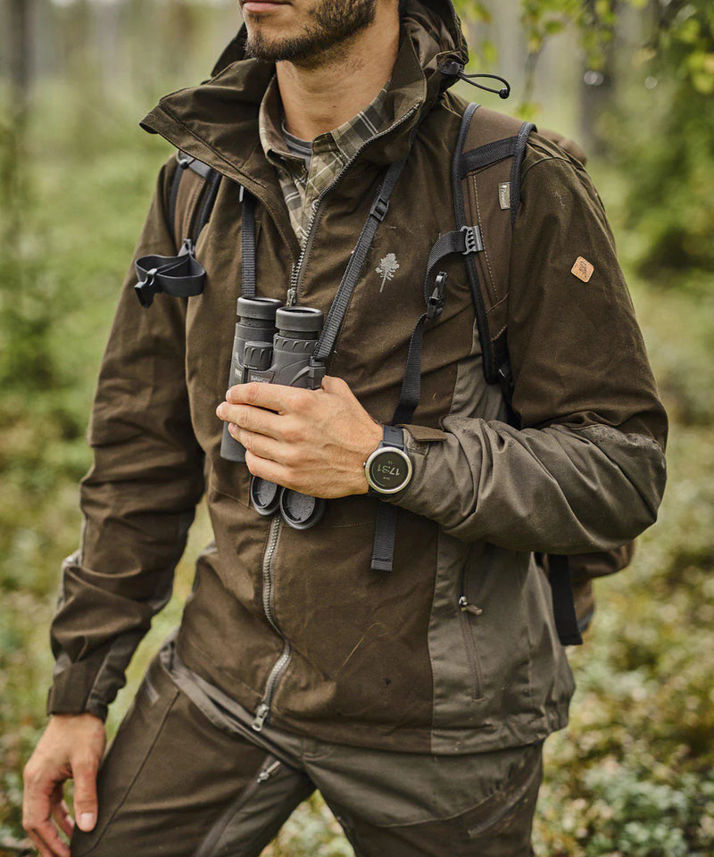 Afbeelding laden in Galerijviewer, Pinewood Furudal Tracking Jacket M, dark moss green/moss green