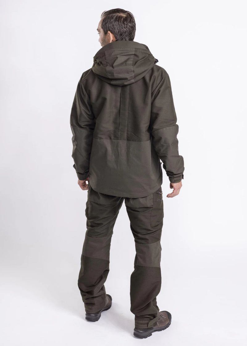 Afbeelding laden in Galerijviewer, Pinewood Furudal Tracking Jacket M, dark moss green/moss green