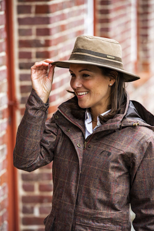 Baleno hoed Edith, camel