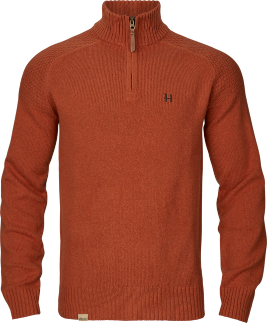 Härkila Vincent Merino Half Zip Pullover, bombay brown