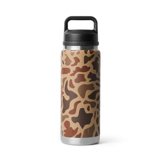 Yeti Rambler Bottle met Chug Cap, 26 oz/769 ml, wetlands camo