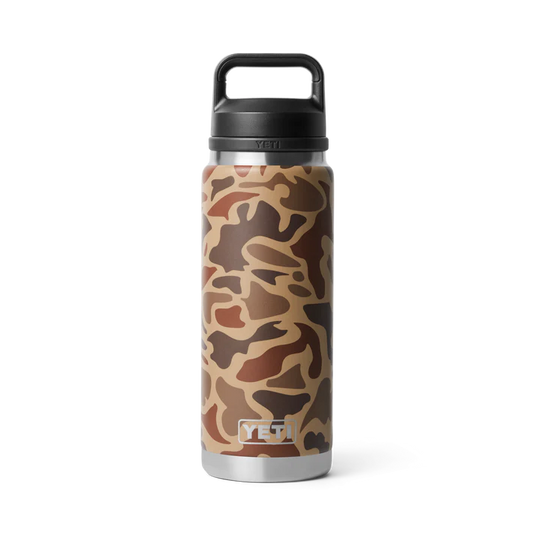 Yeti Rambler Bottle met Chug Cap, 26 oz/769 ml, wetlands camo