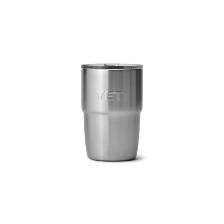 Yeti Rambler met magslider deksel, stapelbaar, 8 oz/236 ml, stainless steel