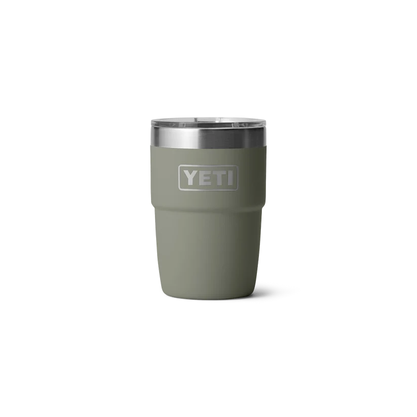 Yeti Rambler met magslider deksel, stapelbaar, 8 oz/236 ml, pampa green