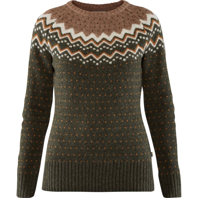Afbeelding laden in Galerijviewer, Fjällräven Övik Knit Sweater, deep forest
