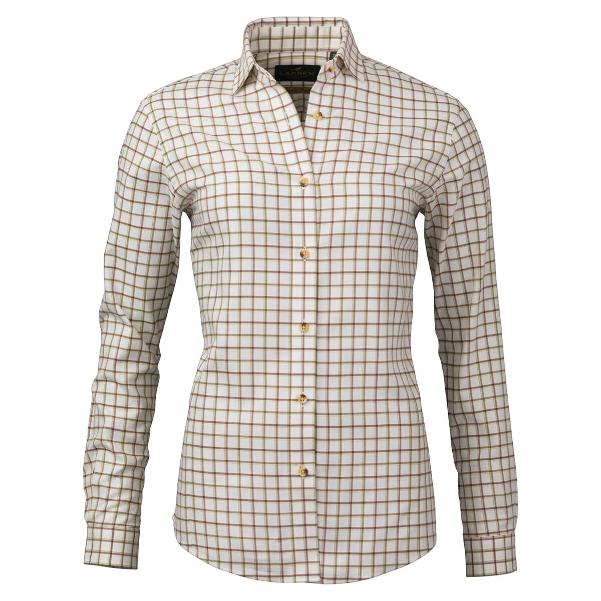 Laksen Sally dames overhemd, organic cotton