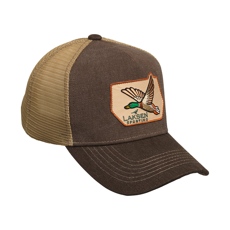 Afbeelding laden in Galerijviewer, Laksen Trucker Badge Cap, duck