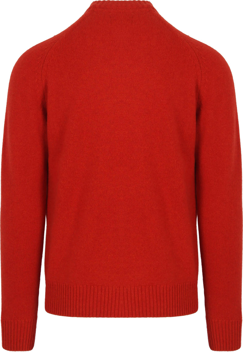 Afbeelding laden in Galerijviewer, Barbour Grangetown Merino Crew Neck Sweater, red/orange